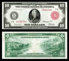 500.00 any amount of money is written out in figures using two decimal places (i.e. Federal Reserve Note Wikipedia