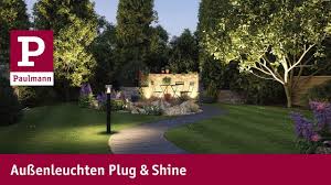Licht zu verstehen und richtig einzusetzen ist ein wesentlicher bestandteil, um die wirkung von architektur, innenräumen und landschaften zu unterstützen und zu. Aussenbeleuchtung Fur Den Garten Mit Plug Shine Youtube