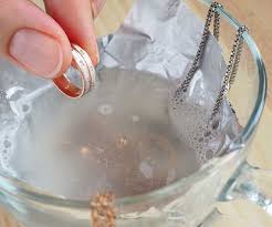 Learn How To Fix Fake Jewelry That S Discolored Or Tarnished On Shefinds This Life Hack Will Save You Mone Homemade Jewelry Cleaner Jewelry Hacks Fake Jewelry