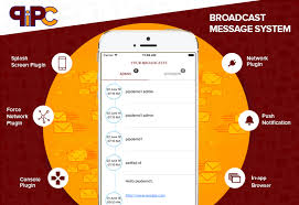 Broadcast Message System Works From Admin To Sponsors And Sponsors To Referrals The Android App Development Mobile App Development Web Application Development