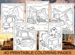 In this technologically driven world with people being easily distracted from notifications from smart phones. Construction Coloring Pages 40 Printable Construction Coloring Pages For Kids