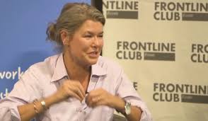 Sky news presenters and editorial team. Alex Crawford Plan International Uk