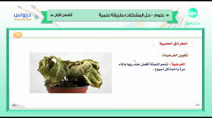 الثاني المتوسط الفصل الدراسي الأول 1438 علوم حل المشكلات بطريقة علمية Youtube