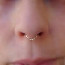 Septum Ring Nose Ring Septum Hoop Septum Piercing Etsy Septum Piercing Jewelry Septum Jewelry Faux Septum Ring