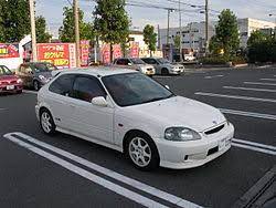 The ek9 civic was the third car to be given the type r badge after the nsx and the integrale type r dc2. Honda Civic Type R Wikipedia