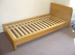 Ikea Malm Single Bed Frame Oak Effect Kc Apartment Pinterest Ikea Malm Malm And Bed Frames