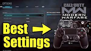 Best Call Of Duty Modern Warfare Controller Settings Pro Sensitivity Ads Setup Youtube