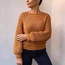 Whether you're looking to knit beautiful cardigans and jumpers or cosy blankets, baby gifts and essential winter woollies, you'll find the perfect knitting pattern for you. Honeycomb Raglan Sweater Crochet Pattern By Ana D
