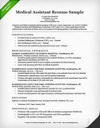 Medical Assistant Resume Objectives Of Medical Fice Assistant Job Description Resume New Medical Assistant Resume Sample Writing Guide Free Templates