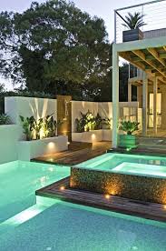 Ultra Contemporary Outdoor Play Area Fawkner Avenue By Cos Design Small Pool Design Pool Designs Modern Pools