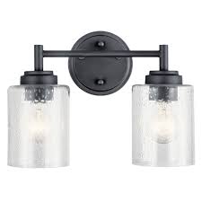 Related reviews you might like. Kichler 45885 Winslow 2 Light 13 Wide Bathroom Vanity Light Walmart Com Walmart Com