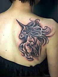 The most common meaning of the unicorn tattoo is that it represents everything that is good. 70 Most Beautiful Unicorn Tattoos