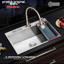 With or without a drainer? Kitchen Sink Bolzano 6045 Paket Lengkap Terbaru Agustus 2021 Harga Murah Kualitas Terjamin Blibli