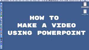 Make the various stages of your animation using any graphics editor or even by scanning drawings. How To Make A Video Using Powerpoint Youtube