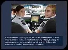 Employment Opportunity For Women Taking Up Security Courses In Perth Security Courses Security Training Employment Opportunities