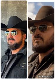 Comparing the physical appearance of Rip and Spencer Dutton from Yellowstone