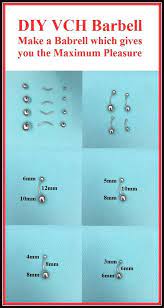 Diy Vch Perfect Barbell Sterilized Surgical Steel All Length All Sizes Balls In 2021 Vertical Hood Piercing Body Jewelry Diy Belly Piercing Jewelry