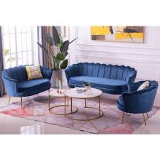 International shipping may be very complex. Nordic European Luxury Modern Shell Kerang Sofa Living Room 1 2 3 Seater Velvet Baldu Free Shipping Shopee Malaysia