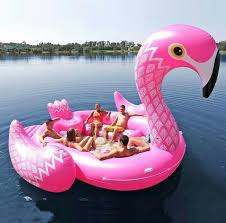 Giant Party Inflatable Float For 6 Adults Unicorn Flamingo Peacock Pool Party Floats Flamingo Float Inflatable Flamingo