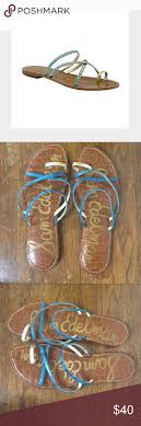 Sam Edelman Gillian Sandals Euc Size 7 5 Per Size Chart No