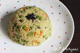Millet Biryani Or Pulao Recipe Thinai Biryani Korralu Pulao Recipe Sweet Pongal Recipe Pulao Recipe Millet Recipes