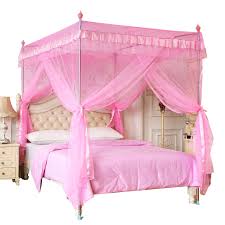 Maybe you would like to learn more about one of these? Pink Princess 4 Corners Post Canopy Bed Curtains For Girls Kids Toddlers Crib Bed Canopy Netting Bedroom Decor Gift Twin Buy Online At Best Price In Uae Amazon Ae