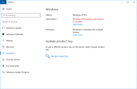 You can use command prompt to activate windows 10 successfully. Details On Windows 10 E3 E5 Subscription Activation Vcloudnine De