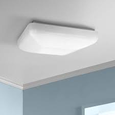 Quadratum Flushmount 12 1 2 Wide White Led Ceiling Light 1c033 Lamps Plus