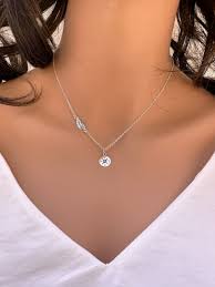 Graduation Gifts Fro Her, Graduation Jewelry, Graduation Gift Fro College,  High School, University Sterling Silver Guardian Angel Wing Charm