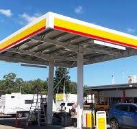 Australian Small Gas Station Steel Structure Canopy|Fuel ...
