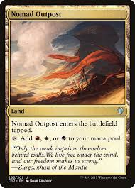 1 Aud Mtg Magic U Commander 2017 Nomad Outpost Nm M Ebay Collectibles Magic The Gathering Cards The Gathering Magic The Gathering
