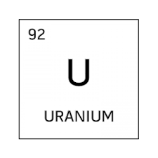 It reacts with hydrochloric and nitric acids, but other acids attack the element very slowly. Black And White Element Cell For Uranium Science Fair Projects Science Education Science Fair