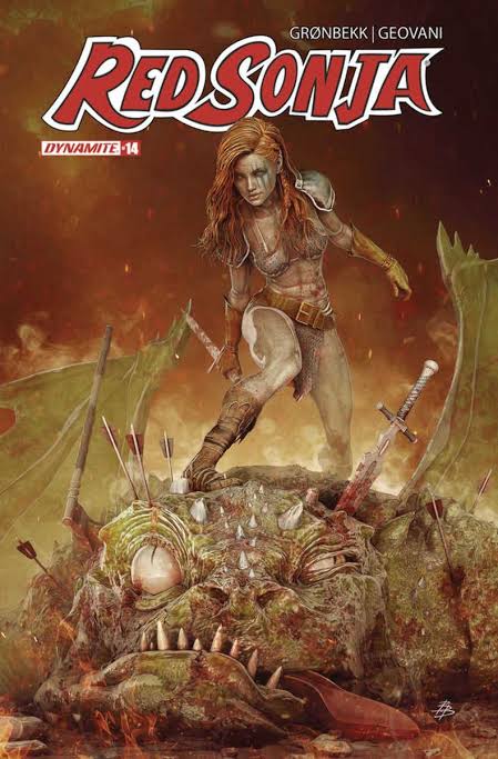 Red Sonja 2023 #14 Cover B Barends | eBay