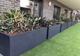 Large garden planters ready made, trough planters in wood, 1.8m, 1.45m and 1.00m long for gardens, allotments and easy gardening. Buy Large Garden Trough Planters Direct Garden Troughs Large Garden Planters Trough Planters