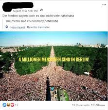 We would like to show you a description here but the site won't allow us. Nein In Berlin Haben Am 29 August Nicht Vier Millionen Menschen Demonstriert