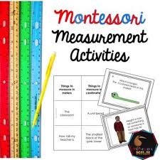 Montessori Measurement Measurement Activities With Images Measurement Activities Math Measurement Activities Montessori Math