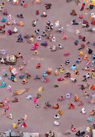 Birds Eye View Photography People Reginasworld Busy Market In Vrindavan India By Katrin Korfmann Aerial Photography Aerial Images Birds Eye