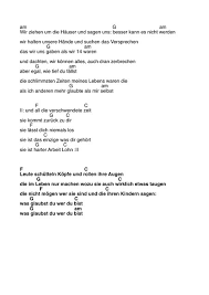 Ich liebe das leben chords ukulele : Texte Chords Maike Rosa Vogel