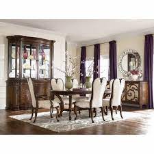 Jessica mcclintock home the romance collection by american drew dining room set. American Drew Jessica Mcclintock Renaissance Dining Room Set With China Cabinet 908 622 2 American Drew Furniture