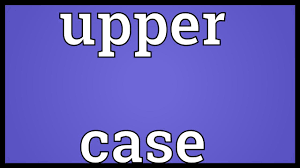 We did not find results for: Upper Case Meaning Youtube