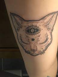 Sphynxcat Tattoo Tattoos Animal Tattoo Ink