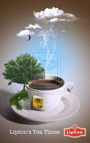 Lipton Tea By Bdpqbd On Deviantart Lipton Tea Coffee Advertising Tea Packaging Design