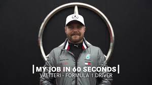 Drive to survive (2019) and formula 1. My Job In 60 Seconds Valtteri Bottas F1 Driver Youtube