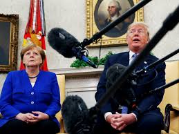 German chancellor angela merkel has reservations about the way president donald trump's twitter account was suspended, her spokesman said, adding that legislators, not private companies, should decide on any necessary curbs to free expression. All The Times Angela Merkel S Face Said S T F U You Dummkopf Orange Oaf Vanity Fair