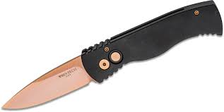 Only 2 available and it's in 1 person's cart. Pro Tech Tr 2rg Tactical Response 2 Auto Folding Knife 3 07 154cm Rose Gold Plain Blade Black Aluminum Handles Nylon Pouch Knifecenter Discontinued