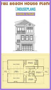 Beach House Plans Pilings Amp Strandhaus Plane Auf Pfahlen Amp Plans De Maison De Plage Sur Pi In 2020 Beach House Plans Tiny Modern House Plans House Plans