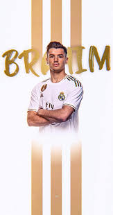 Brahim diaz plays for the team real madrid c.f. On Twitter Brahim Diaz Individual Wallpapers Realmadrid Brahim
