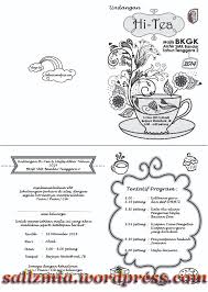 Contoh design kad jemputan aqiqah games collection, kad jemputan pages 1 1 text version anyflip, kad jemputan kawin luar handsomeboy 21 flickr, awin design kad jemputan hari kecemerlangan. Kad Jemputan Hi Tea Sallz Mia