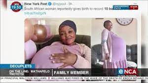 #tembisa10 social development says while it can confirm gosiame thamara sithole has given birth to babies it cannot confirm the number until the department has visited the tembisa mother. Tembisa 10 Mother And Newborns Doing Well Says Family Enca