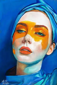 Barbara Fountain, Pastel On Paper, Riverscape